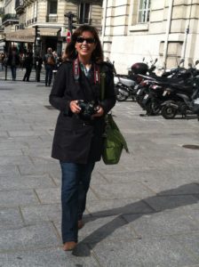 Susan Paris with Camera